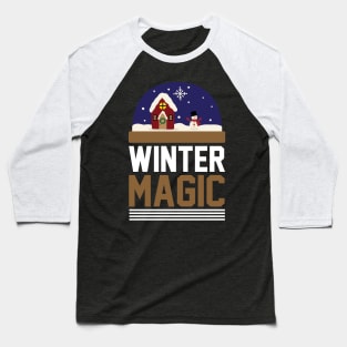 Winter Magic T Shirt For Women Men Baseball T-Shirt